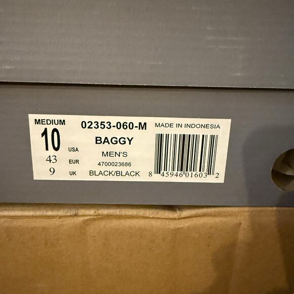 NWT & Box Palladium Men’s Baggy Black High Top Canvas Shoe Size 10 - Picture 9 of 10